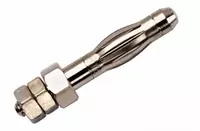 Pomona 72918 4mm Plug with M3 Stud
